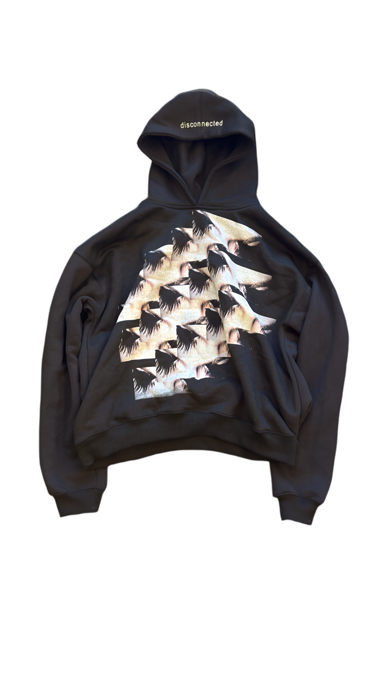 "disconnected" hoodie
