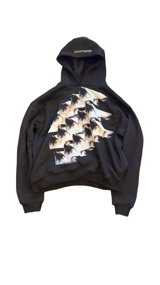 "disconnected" hoodie
